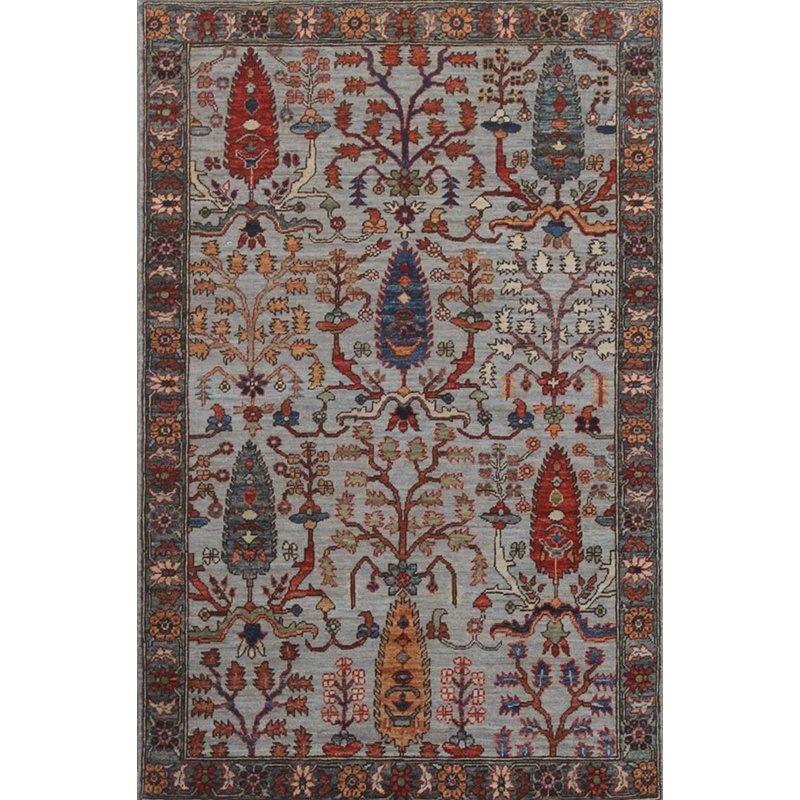Traditional One-of-a-Kind Rectangle 3'3" X 5'1" Hand Knotted Area Rug