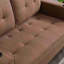 Canapé-lit convertible 3-en-1 à futon convertible pour utilisation polyvalente dans divers espaces de vie