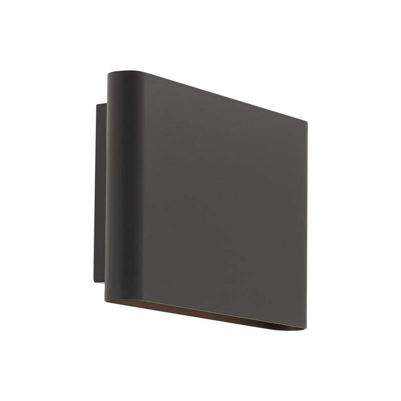TabletLED Outdoor / Indoo Wall Light With Color Temperature Switch (2700K/3000K/3500K/4000K/5000K), Bronze