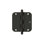 Charnière à rayon 3-1 / 2 po x 3-1 / 2 po x 5/8 po Deltana S35R510B-BT, avec embouts sphériques en bronze huilé