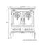 Armoire de rangement sculptée de style européen