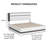 Arakawa Solid Wood Platform Bed-71008012