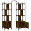 Moonsu 154.5cm H x 44.5cm W Steel Etagere Bookcase-412673498