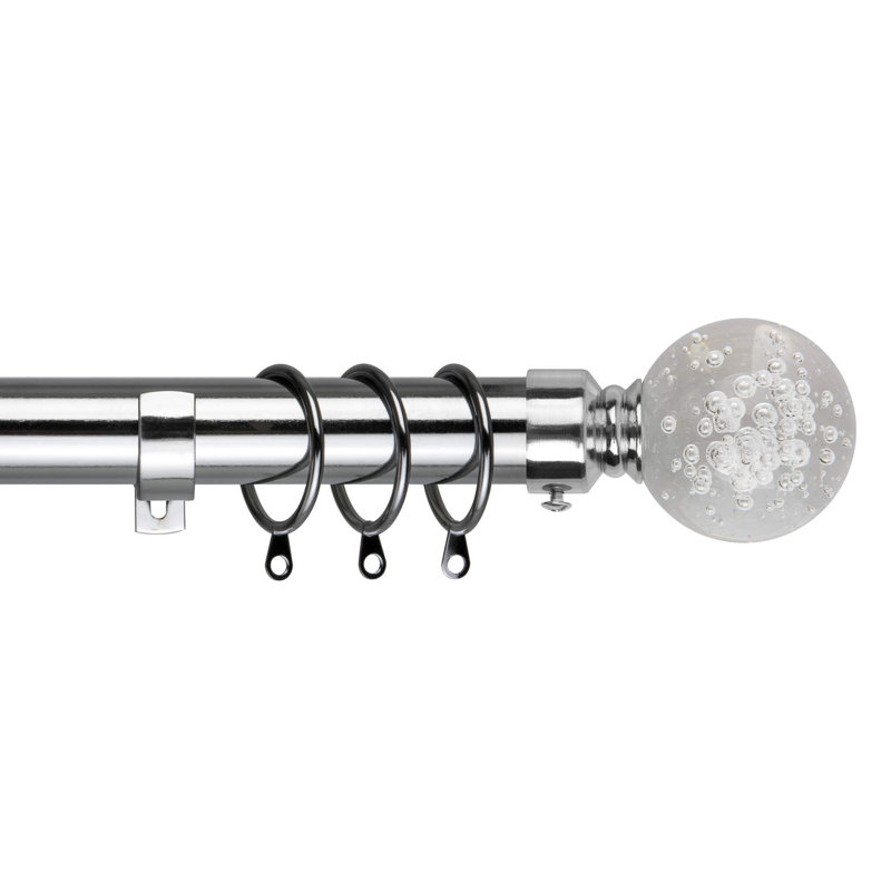 Adjustable Single Pole, 6cm H x 120cm W x 6cm D