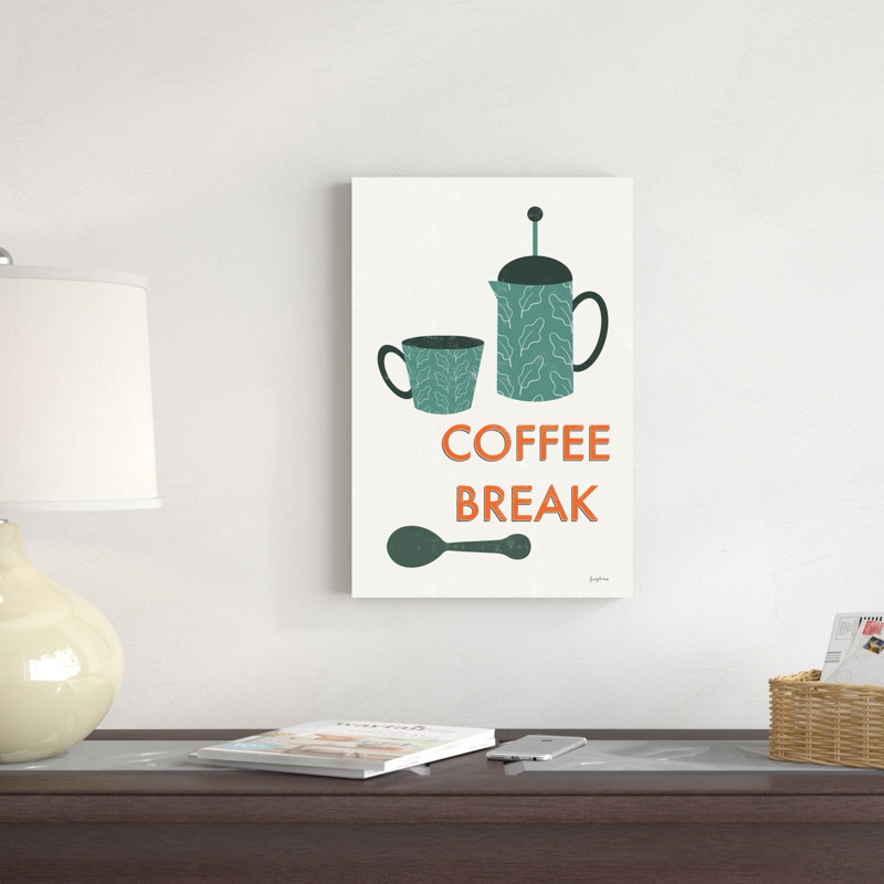 Café de cuisine rétro II, H 12 po x l 18 po x P 1,25 po