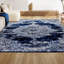 Tapis bleu marine / ivoire Pruden-1707447354
