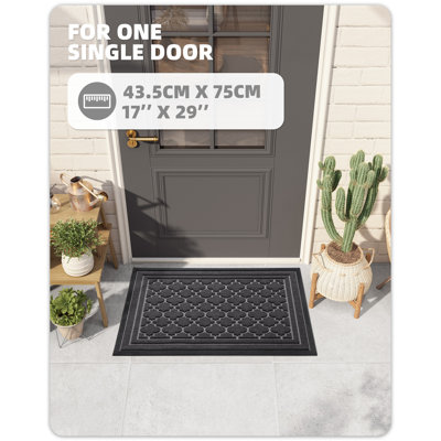 Ingelbert Personalizable Non-Slip Doormat