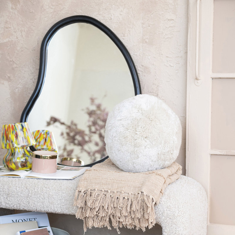 Joset Solid Wood Novelty Wall Mirror