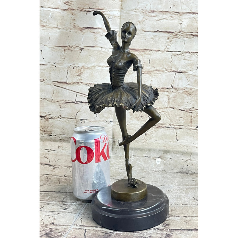 Statue de trophée en bronze Afeefah Ballerina Ballerina