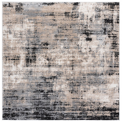 Tapis abstrait Sable 100 Performance