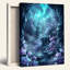 Ensemble de 1 tableau sur toile « Fleurs mystiques »-130564715-130564719