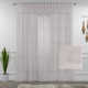 Linen Sheer Extra Long & Extra Wide Custom Made Single Panel