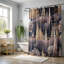 Rideau de douche Snow Woods - Premium-718327991