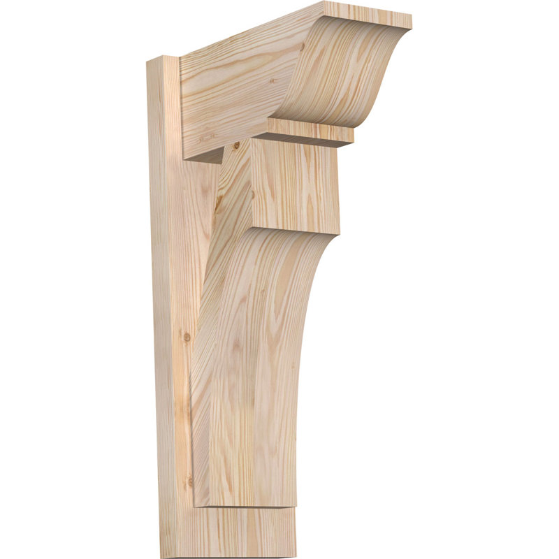 Persienne en bois Westlake, Sapin Douglas de 7 1/2 po (lisse), P 14 po x H 26 po