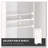 Short Bathroom Storage Cabinet with Adjustable Shelf