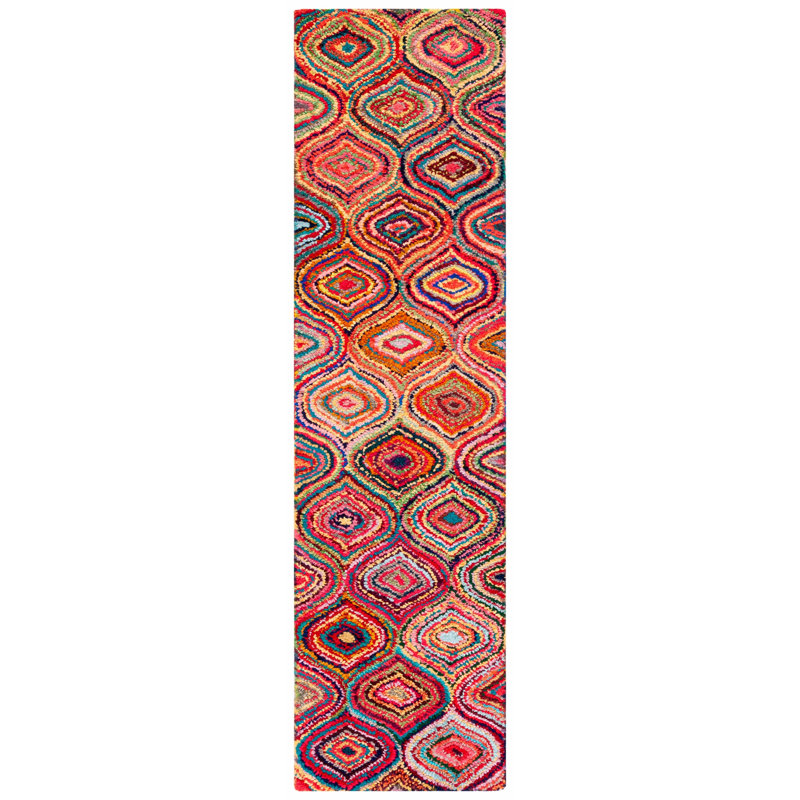 Nantucket Hand Tufted Performance Geometric Rug, Runner 2'3" x 9'