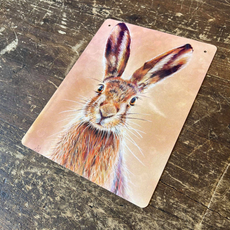 Wall Decor on Metal, 60cm H x 40cm W