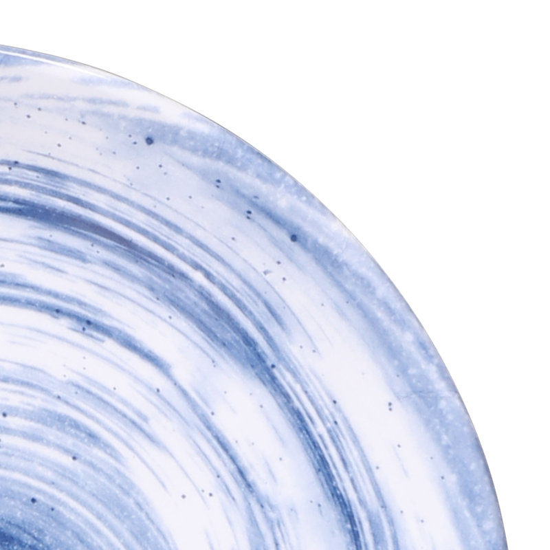 Van Gogh Round 7.5" Appetizer Plate, Navy