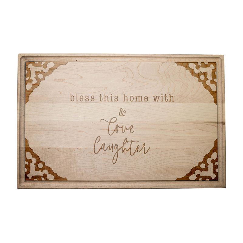 Planche à découper Bless This Home With Love And Laughter