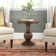 Knight 26” Round Pedestal End Table