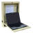 Steel Floating Desk with Power Outlet-14014613
