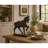 Wagnon Brown Polystone Prancing Horse Sculpture-830732726