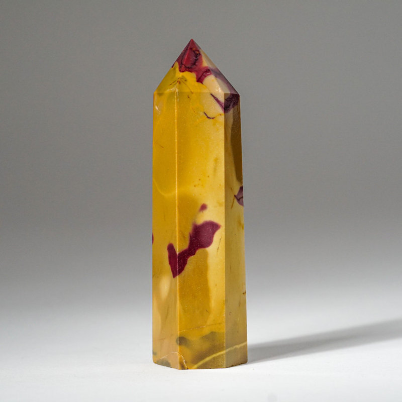 Genuine Polished Mookaite Point from Madagascar (0.24)