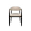 Fauteuil avec dossier ouvert (ensemble de 2)