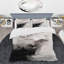 Ensemble de housse de couette en microfibre / polyester White Twist Watercolor III-1355245643