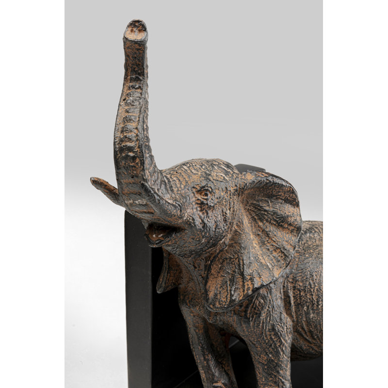 Bookend Elephants (2/Set), 41.9cm H x 46.5cm W x 36cm D