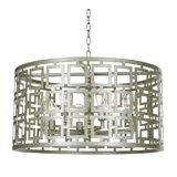 Fifth 8 - Light Unique Drum Chandelier
