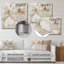 Beige boho bohémien mandala en spirale IV - décoration murale mosaïque bohème-1775961076-1775961081