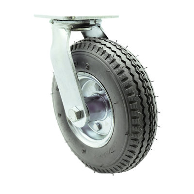 8 Inch  Pneumatic Wheel Swivel Caster Service Caster Brand/SCC-100S280-PNB-GRY
