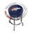 Commercial Grade Chrome Swivel Bar Stool with Vibrant Team Colors  -113702912