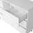Modern White Gloss Sideboard Cabinet With Advanced Storage And LED Lights