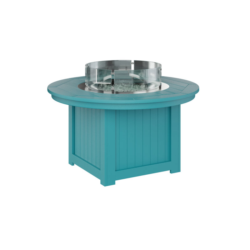 Foyer de table rond Berlin Gardens Donoma, Bleu Aruba