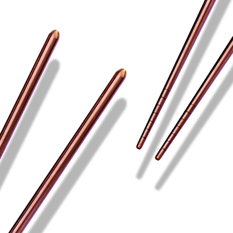 CHOPSTICKS Stainless Steel Chopsticks, Bronze