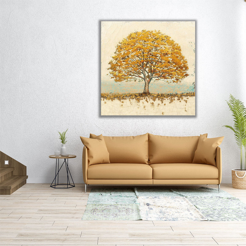 Chêne doré - reproduction d'art sur toile, H 12 po x l 12 po