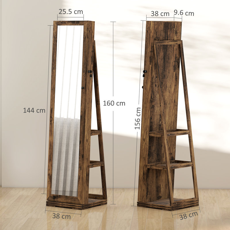 Freestanding Jewelry Armoire