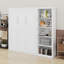 Lit escamotable mural avec tablettes Murphy-516781626-516781627