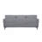 Kyrene Light Gray Linen Sofa