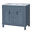 Meuble-lavabo 36 po avec lavabo supérieur-974234507