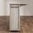 41-Inch Drop  Kitchen Island in Grey - Mobile Work Table with 3 Storage Types. 41.2 x 15.7 x 30.7 Inches-1417750069
