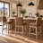 Bethea Genuine Leather Counter Stools-135935946-115747935
