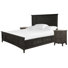 Liz Queen Panel Storage Bed With 2 Small Nightstands