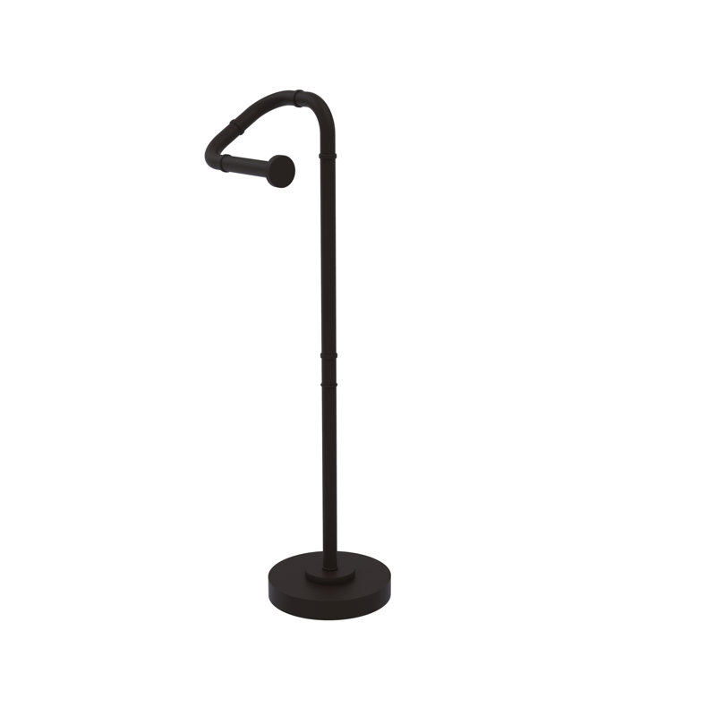 Porte-papier hygiénique sur pied Tioga, Bronze huilé