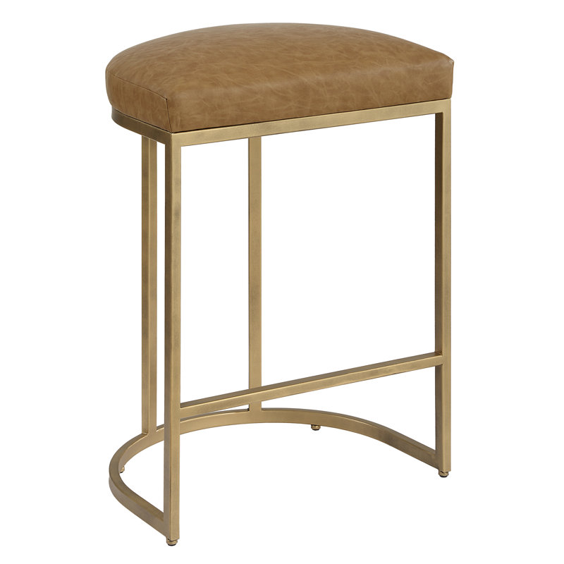 Skyr Novi Stool, Brass, Brown