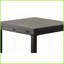 Table basse rustique avec surface de bloc de boucher vieillie et amp; Pieds en fer foncé - s'harmonise avec n'importe quel décor