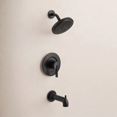 Moen Cia Posi-Temp Eco-Performance Tub and Shower Faucet Trim Kit, Valve Required