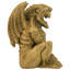 Statue gargouille rire leo